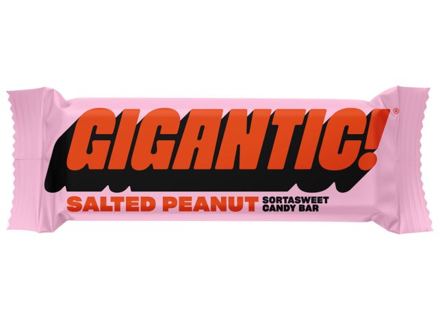 gigantic salted peanut