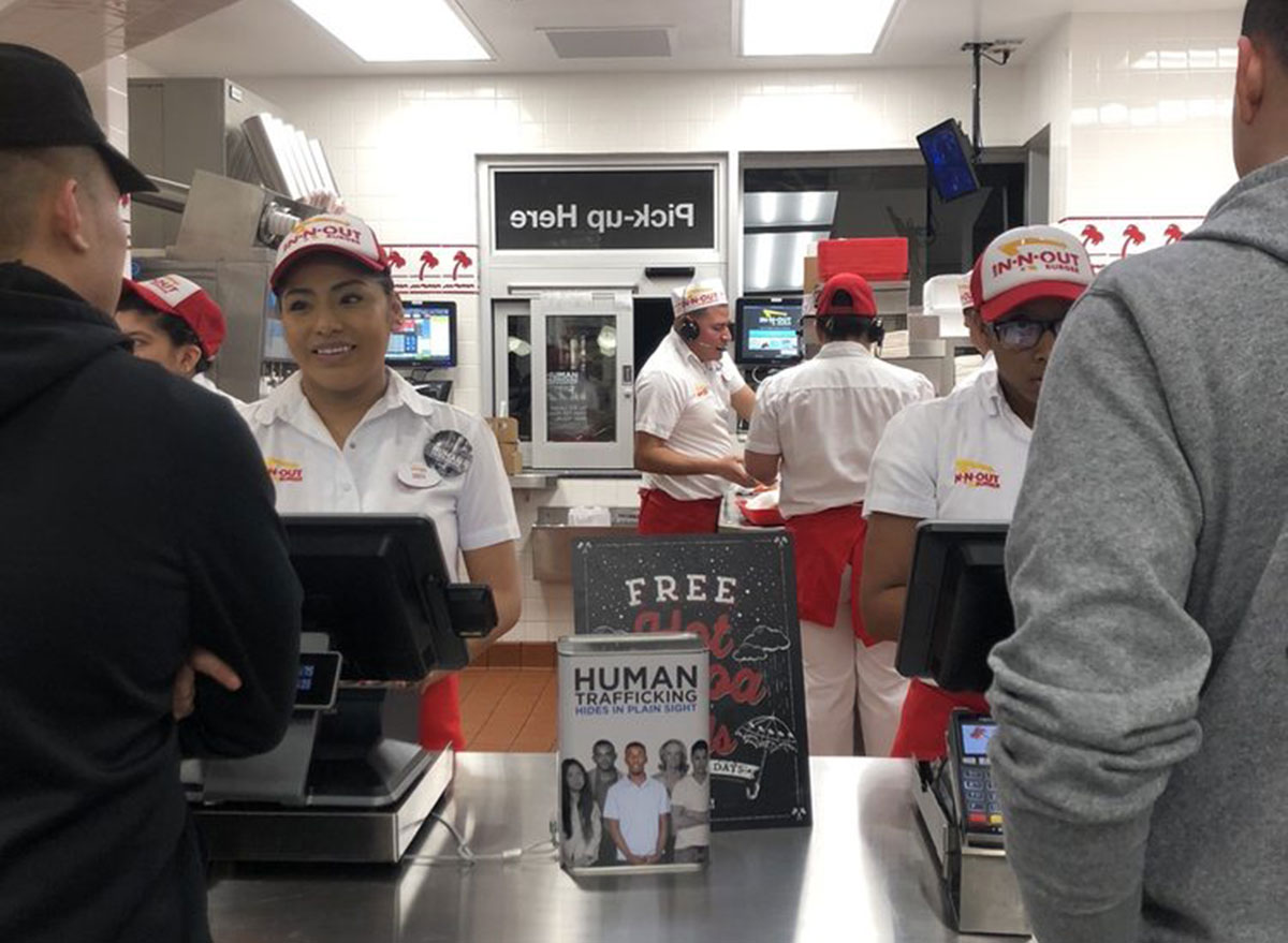 in n out employees