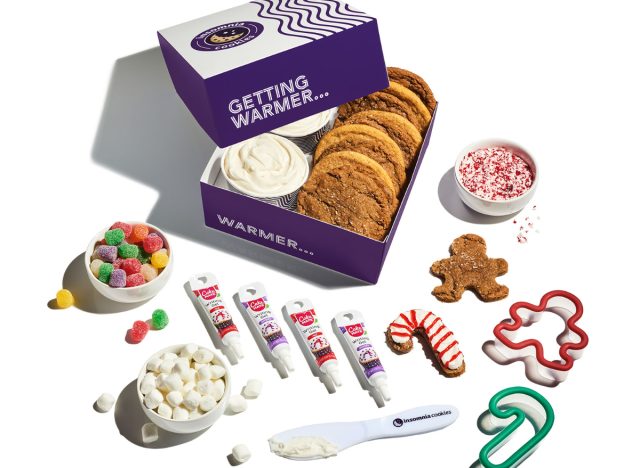 insomnia cookies diy holiday decorating kit