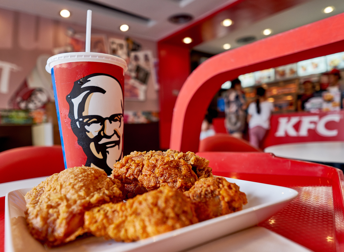 KFC fried chicken