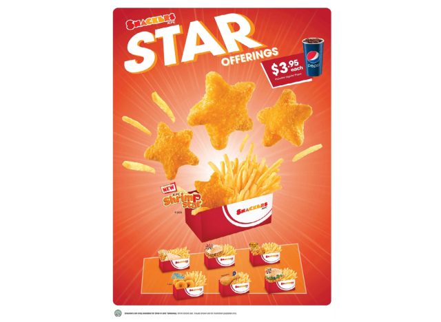 KFC karides yıldızları