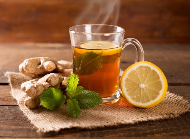 lemon ginger tea metabolism
