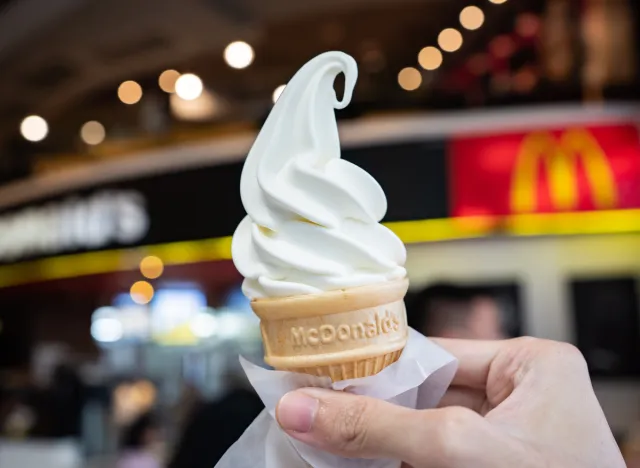 McDonald's soft serve ice cream