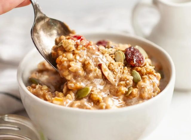 Pumpkin Pie Overnight Buckwheat and Oats