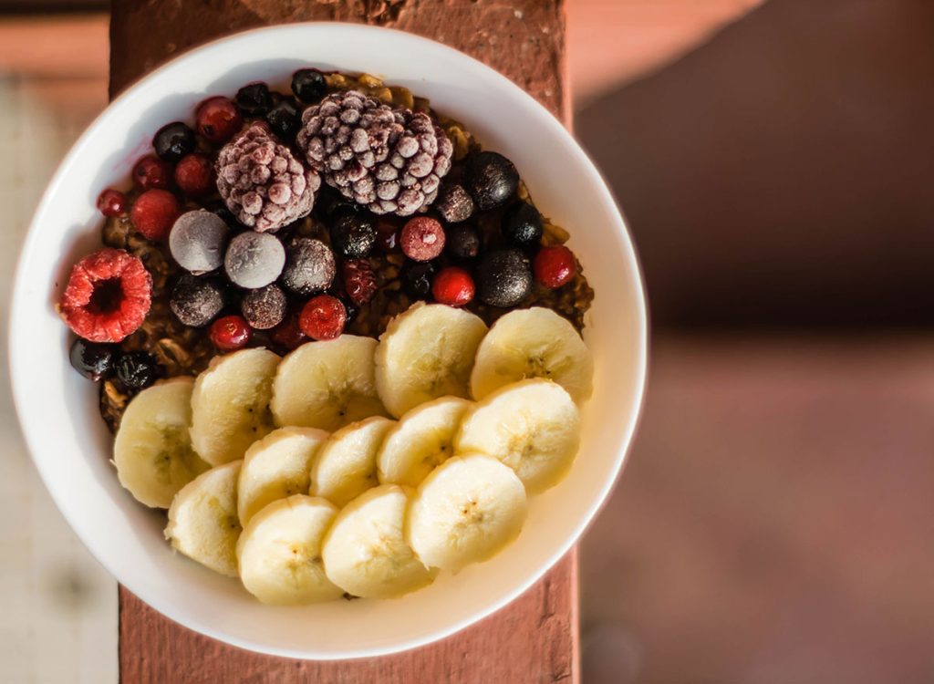 oatmeal fruit