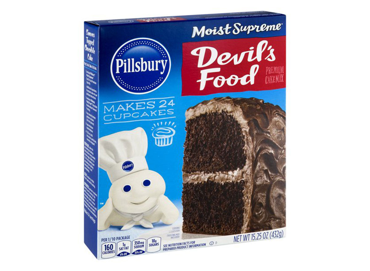 pillsbury devils food cake