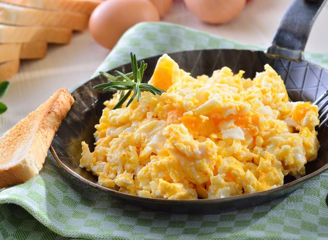 scrambled eggs