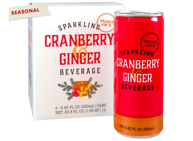 Trader Joe's Sparkling Cranberry Ginger Beverage