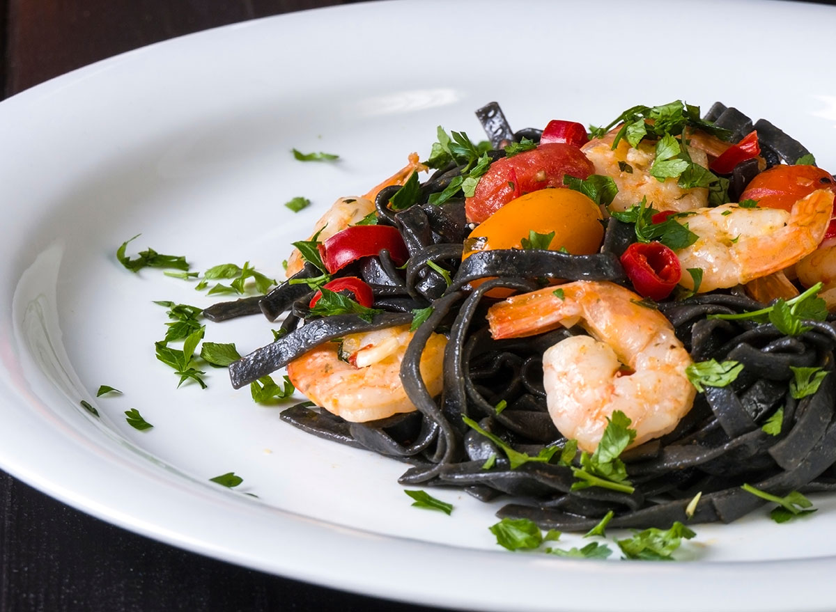 squid ink pasta