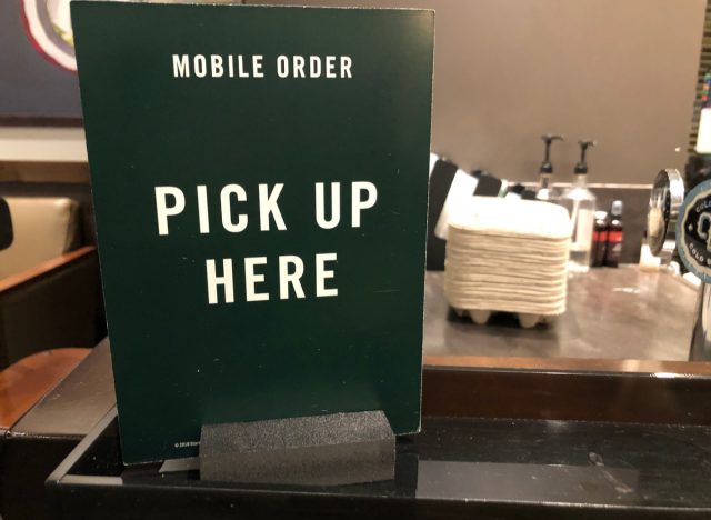 Starbucks mobile order