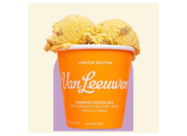 van leeuwen pumpkin cheesecake ice cream