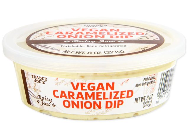 Trader Joe's Vegan Caramelized Onion Dip