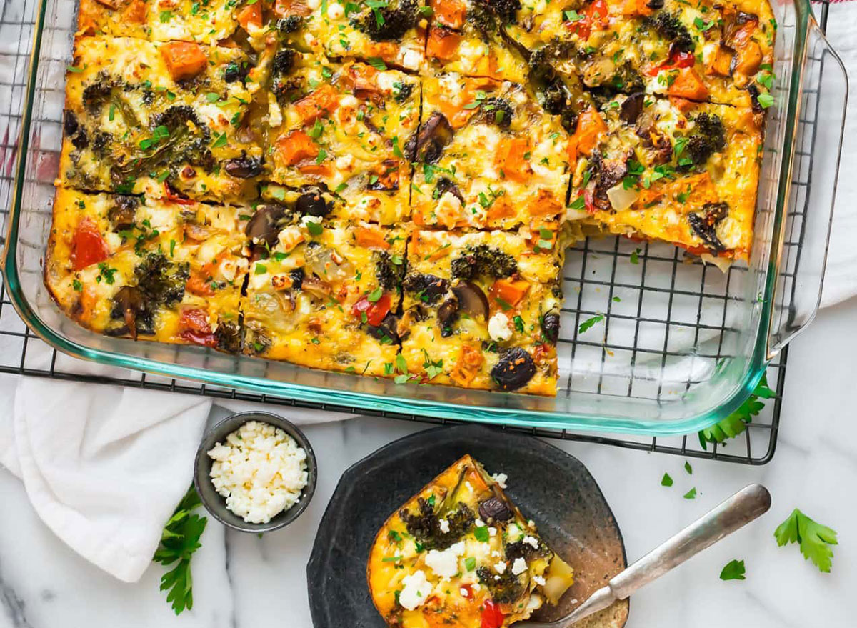 vegetarian breakfast casserole