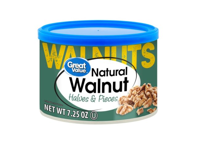 walnut halves and pieces