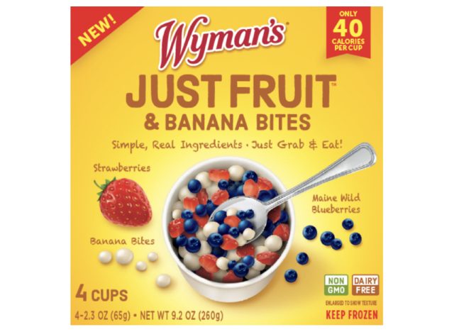 wyman's just fruit banana bites