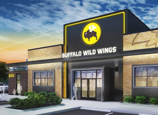 Buffalo wild wings outside