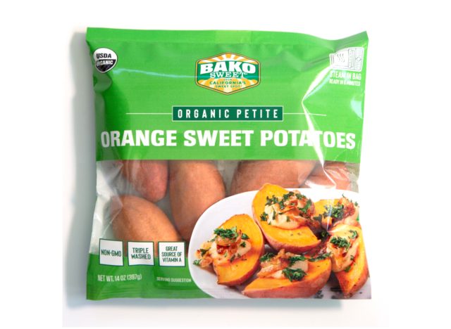 Bako Sweet Organic Potato Steam Bags