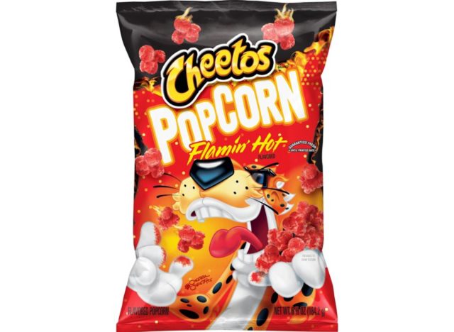 Cheetos Flamin 'Hot Popcorn