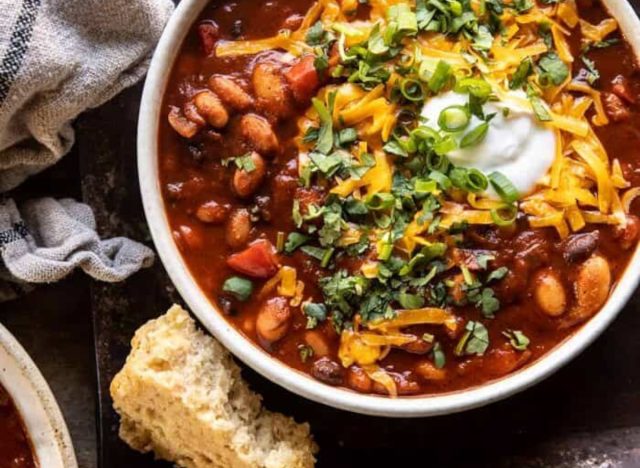 Copycat Chipotle Bean chili