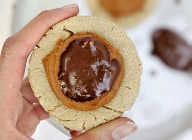 Copycat Healthy Crumbl Twix Cookies