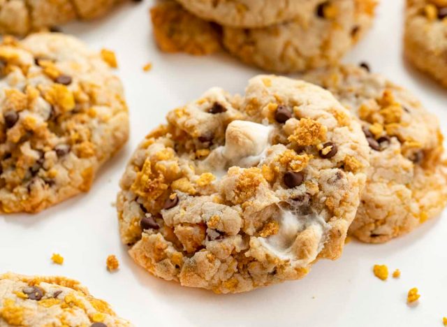 Copycat Healthy Milkbar Cornflake Marshmallow Cookies