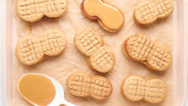 Copycat Healthy Nutter Butter Cookies