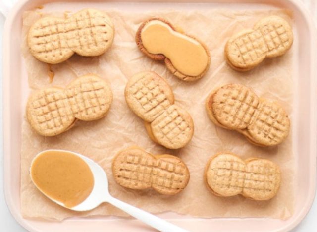 Copycat Healthy Nutter Butter Cookies