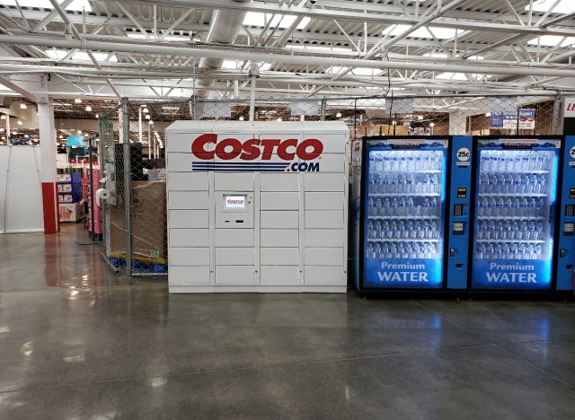 Costco lockers