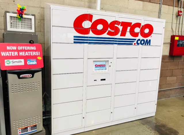 Costco lockers