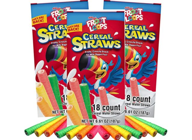 Froot Loops Straws