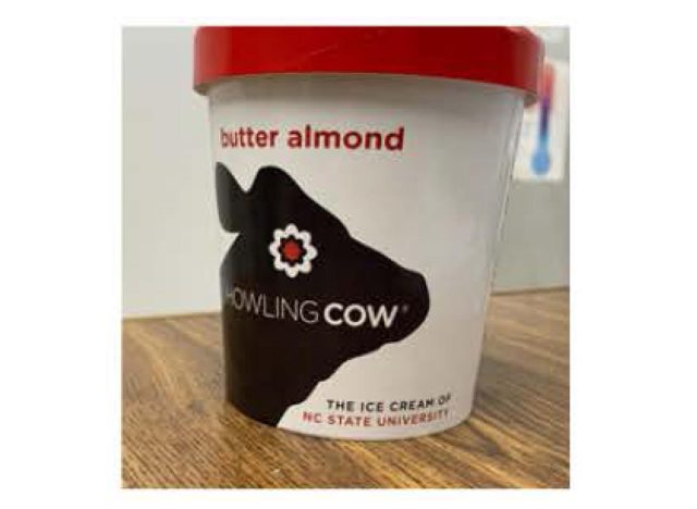 Howling Cow Butter Almond Ice Cream Pints