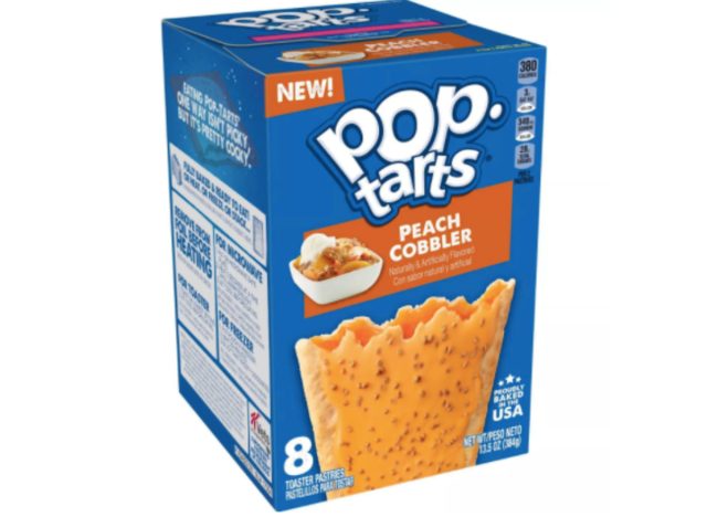 Pop Tarts Peach Cobbler