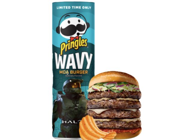 Pringles Wavy Moa Burger