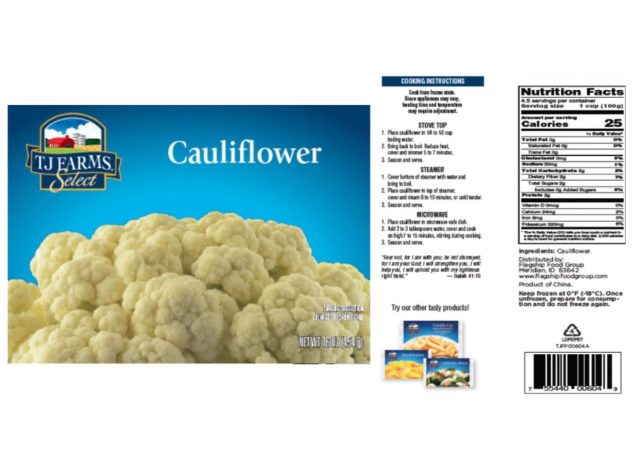 TJ Farms Cauliflower