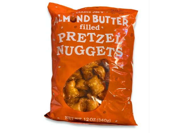 Trader Joe's Almond Butter Filled Pretzel Nuggets