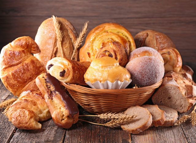 assorted bread and pastries