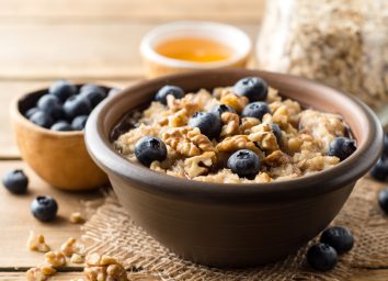 blueberry walnut oatmeal