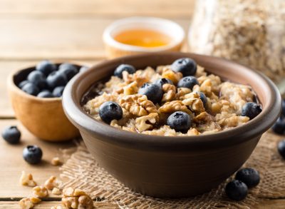 blueberry walnut oatmeal