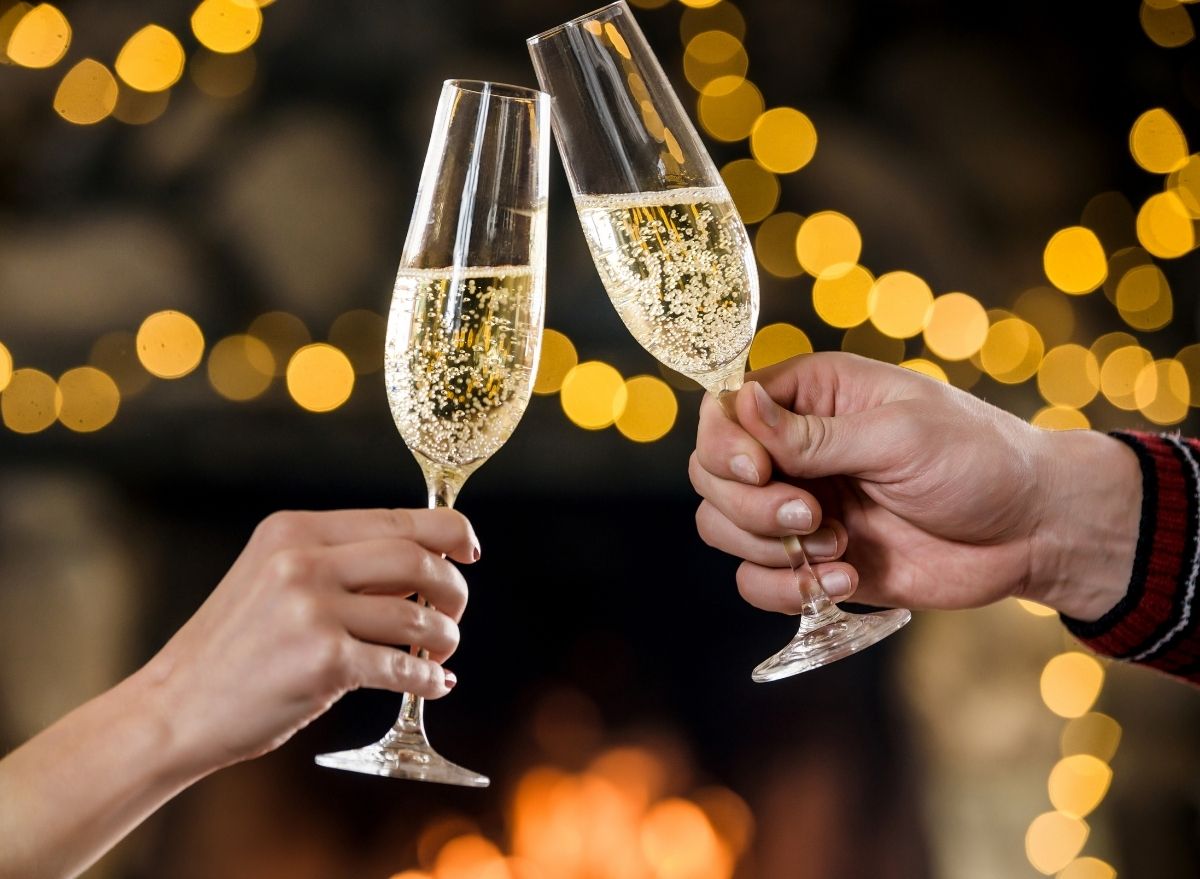 Why do we drink champagne on New Year's Eve?