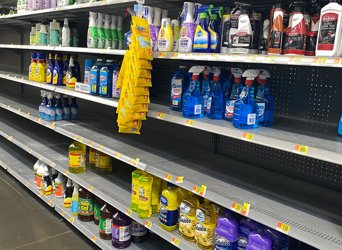 cleaning supplies