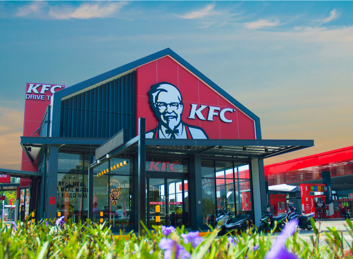 KFC fast food restaurant