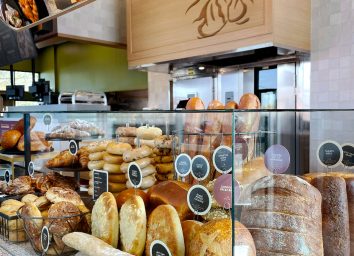 panera bakery closeup