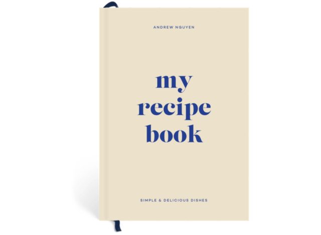 papier recipe book