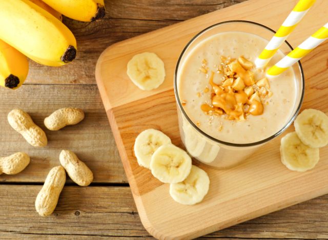 peanut butter banana smoothie