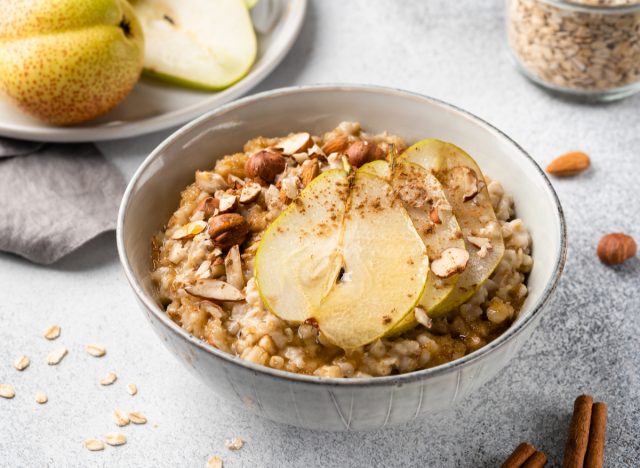 pear oatmeal