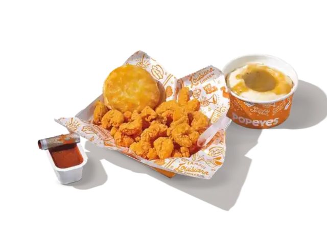 popeyes popcorn shrimp