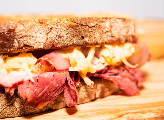 Quizno's Bison Reuben