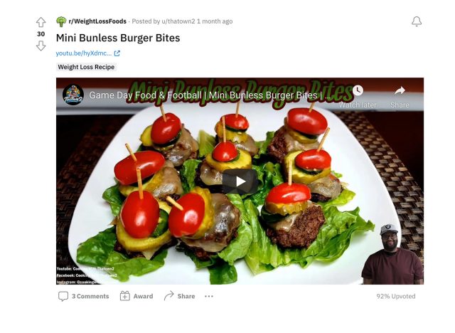 mini bun burgers from reddit