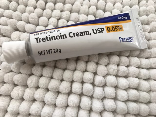 Prescription Tretinoin Cream 0.05% for acne and anti aging.