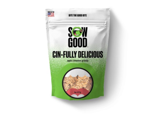 sow good cin-fully delicious granola